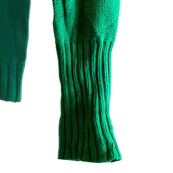 Vintage Anne Klein Kelly Green Sweater - Picture 2 of 8
